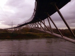 Golden bridge with star - day