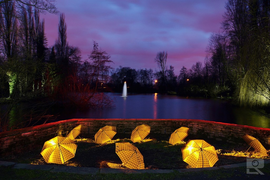 Umbrellas at Volkspark